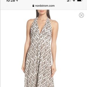 Heidi Klein halter neck Cover - Up maxi dress